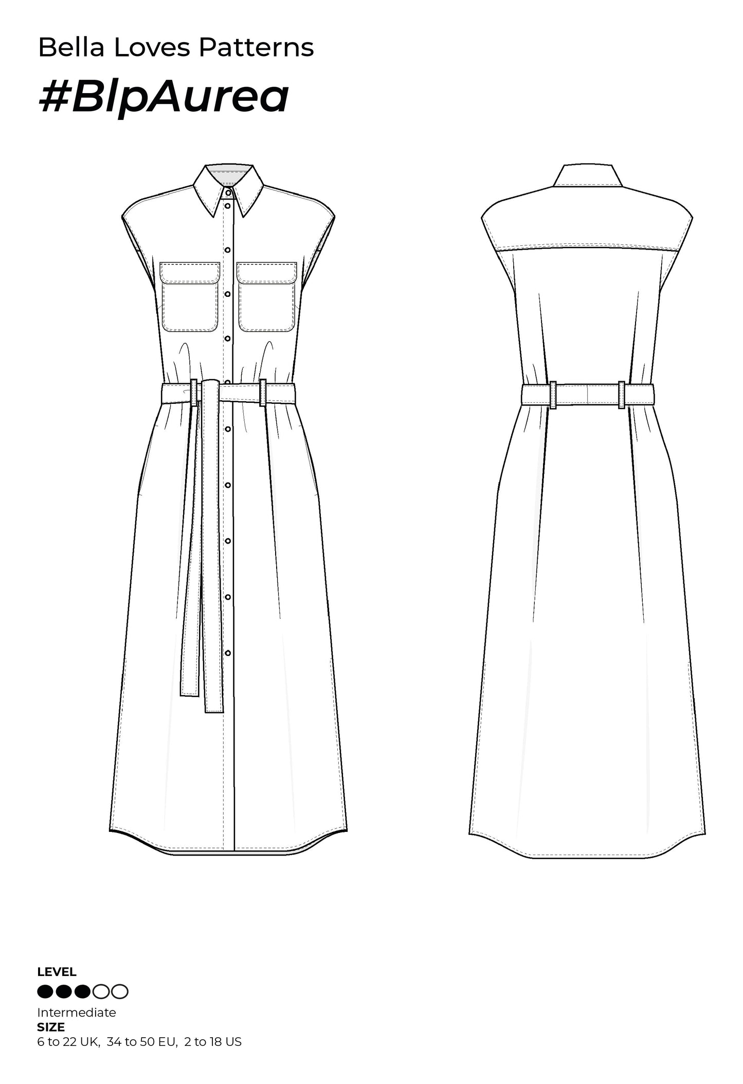 AUREA DRESS – PDF SEWING PATTERN