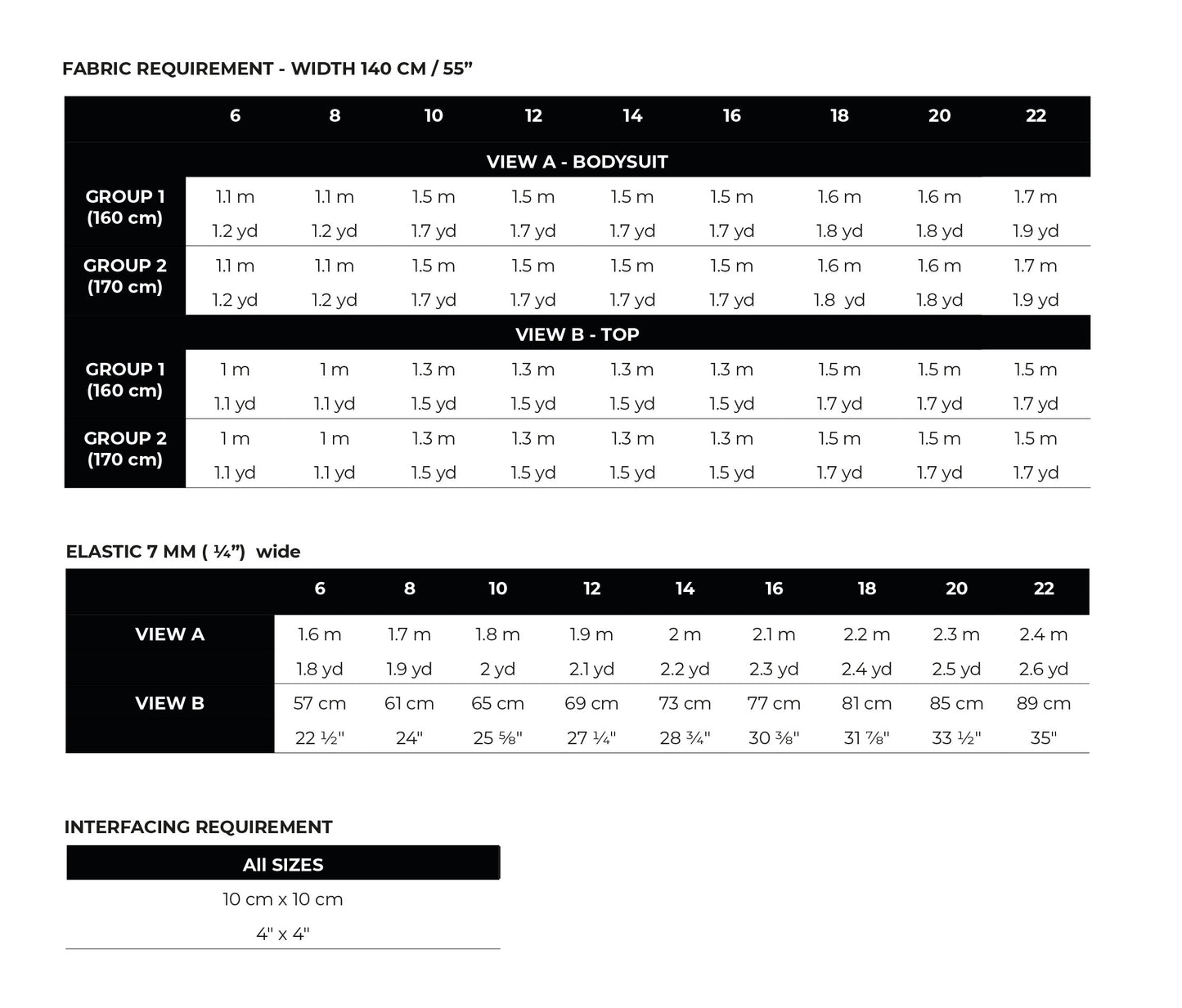LISA BODYSUIT & TOP – PDF SEWING PATTERN - Bella loves patterns