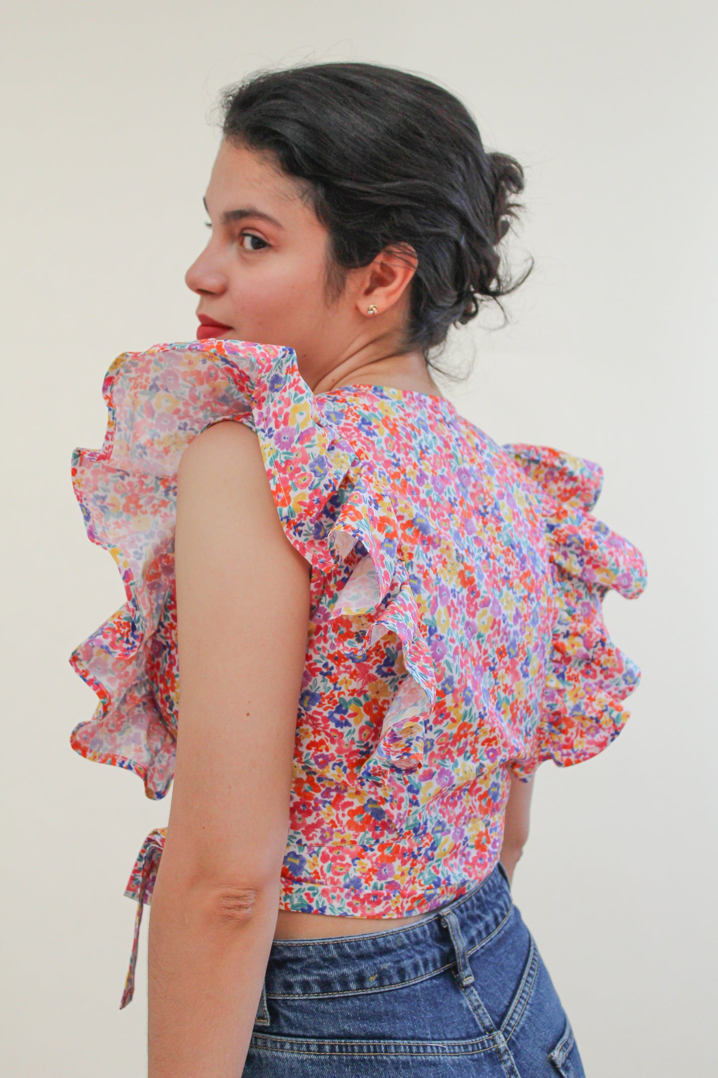 FLOR DRESS & CROPPED TOP - PDF SEWING PATTERN - Bella loves patterns
