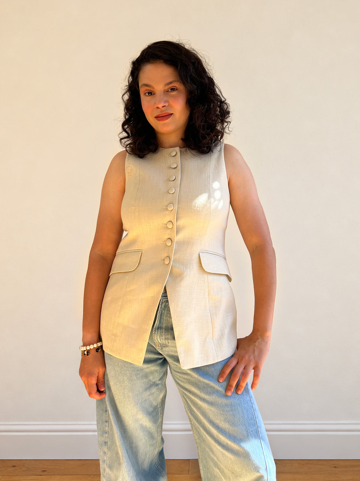MEL TAILORED VEST – PDF SEWING PATTERN - Bella loves patterns