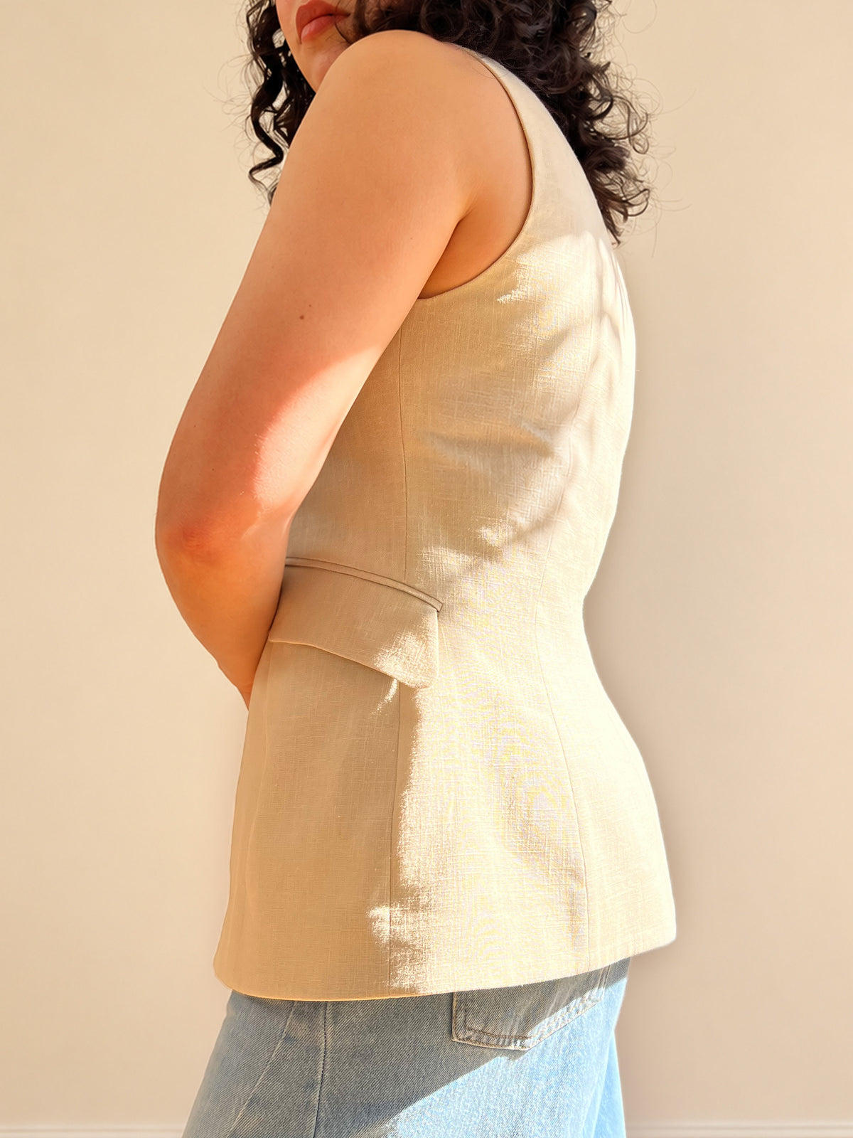 MEL TAILORED VEST – PDF SEWING PATTERN - Bella loves patterns