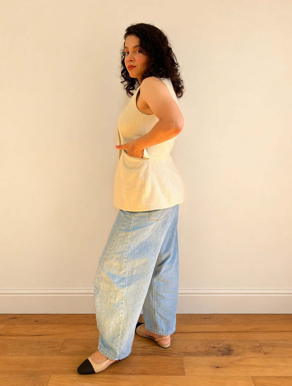 MEL TAILORED VEST – PDF SEWING PATTERN - Bella loves patterns