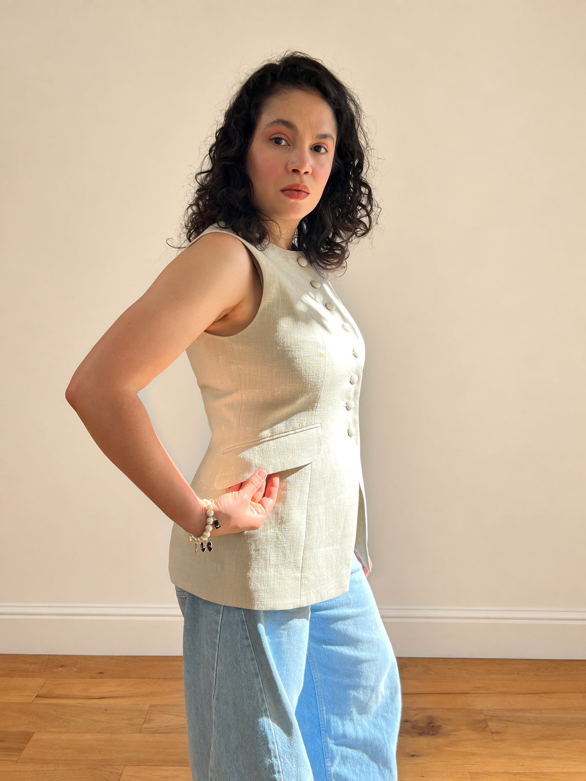 MEL TAILORED VEST – PDF SEWING PATTERN - Bella loves patterns