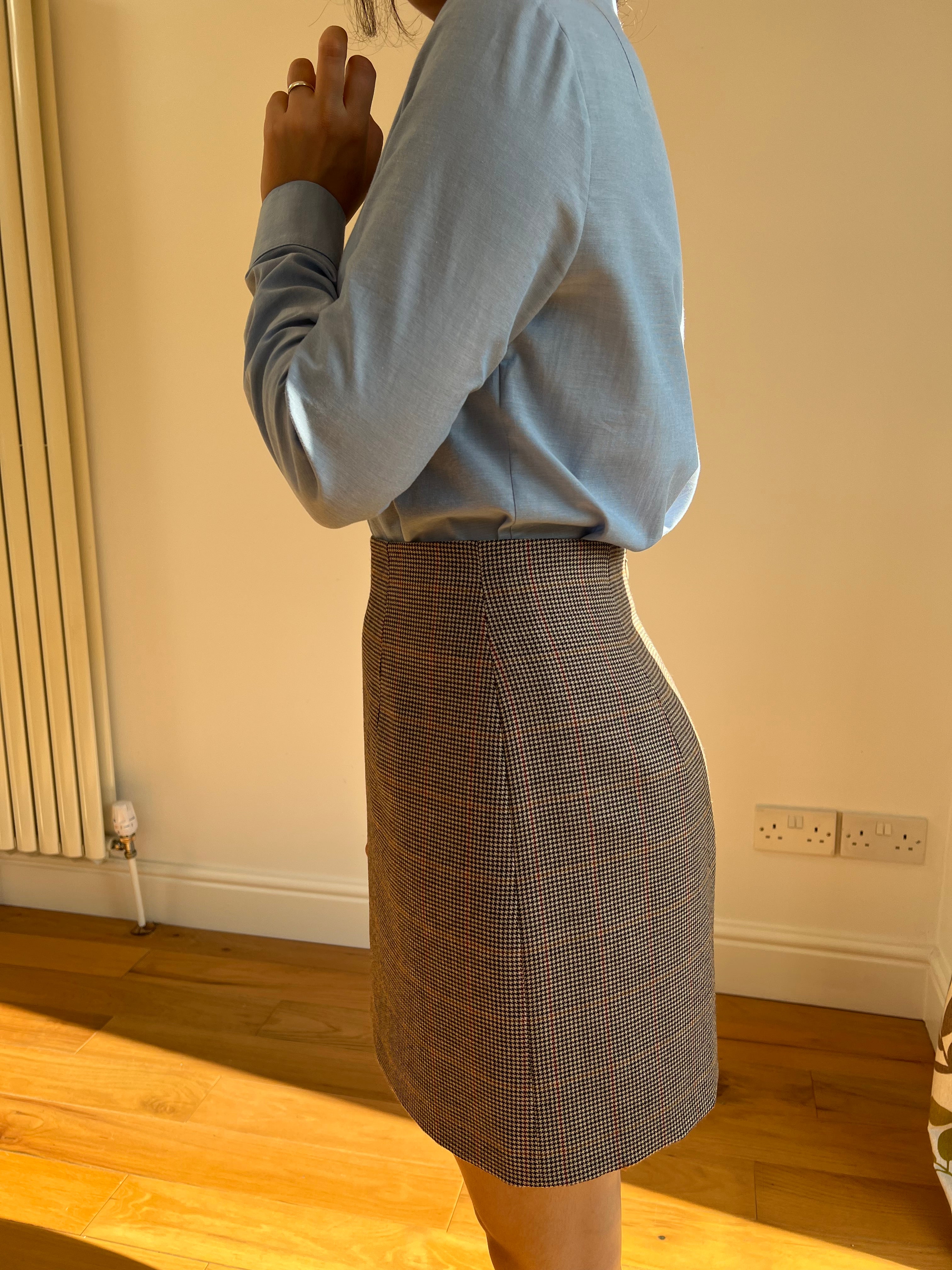 Tweed skirt 2025 sewing pattern