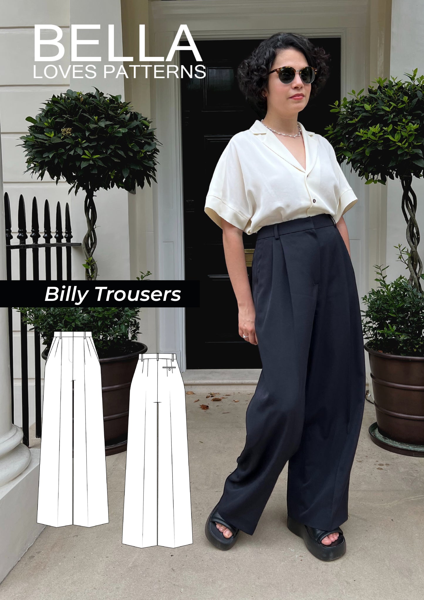 BILLY TROUSERS – PDF SEWING PATTERN - Bella loves patterns
